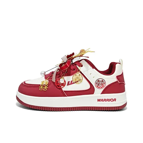 Warrior Slip-Resistant Дышащий Легкий Низкий Топ Casual Унисекс Бордовый