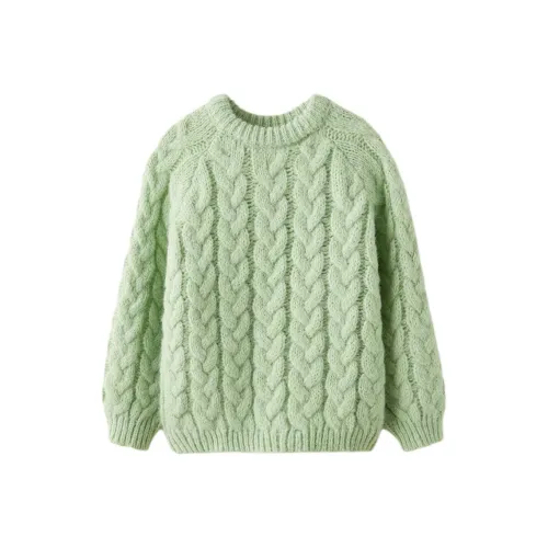 ZARA Светло-зеленый Kids Свитеры