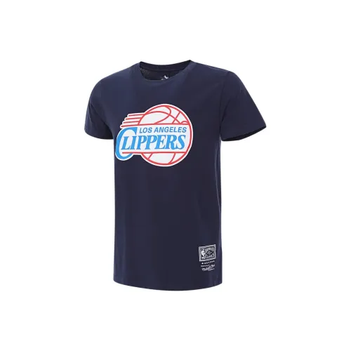 MITCHELL NESS T-Shirt Унисекс Темно-синий