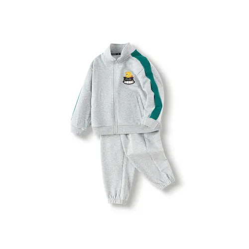 BALABALA x SICO Повседневная спортивная одежда Светло-пшеничный серый для детей 3-7 лет