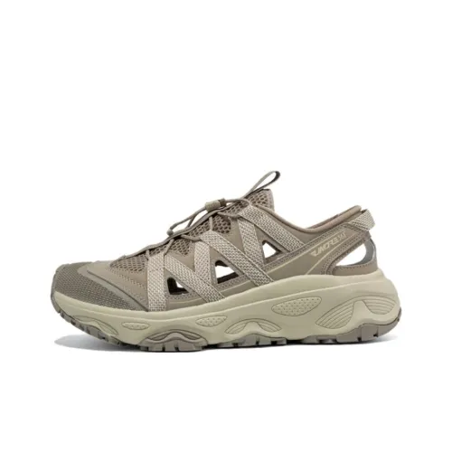 361° Slip-resistant и дышащая обувь для походов мужская бежевая