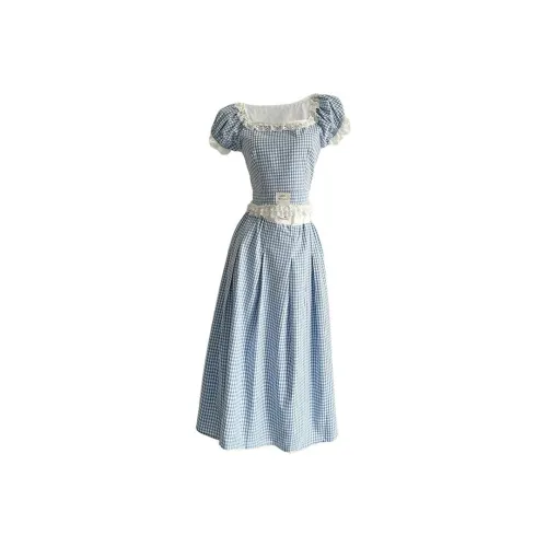 XIAOJUCHUANLI Комплект с юбкой Женские Синий