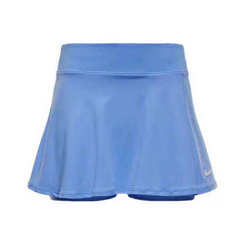 nike Dri Fit Victory Повседневные короткие юбки Женские Синий