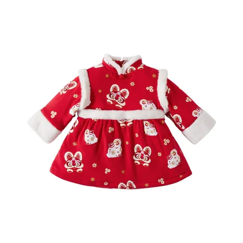 JELLYBABY Red Детские Платья