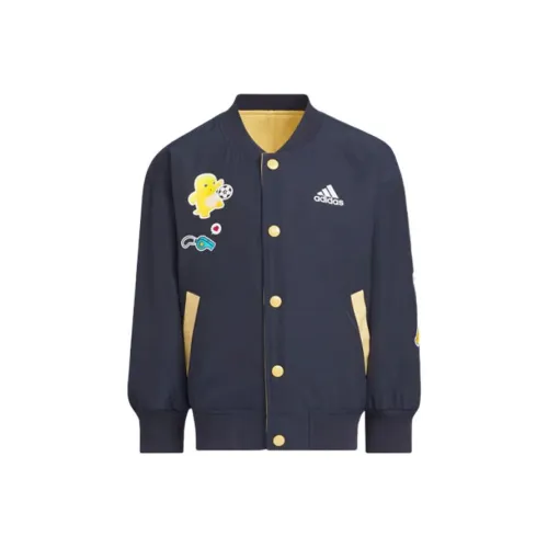 Adidas x NAILONG Бейсбольная куртка Черная Детская