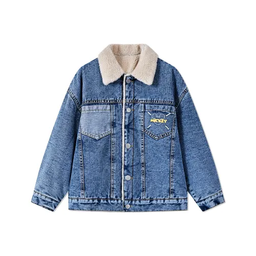 Disney Детский топ джинсового синего цвета для малышей