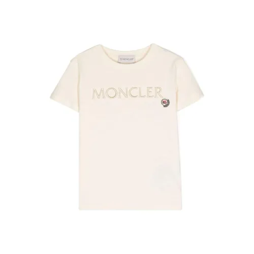 Moncler Экрю Kids Т-рубашки