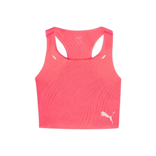 PUMA RUN ULTRASPUN SS24 Спортивные жилеты Женские Розовые