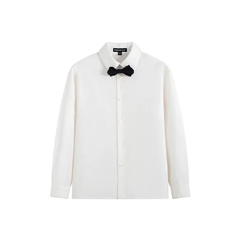 Balabala Premium Chivalrous Series Белые Детские Рубашки