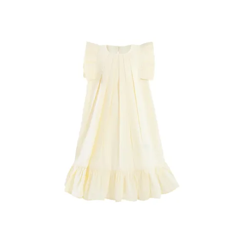 Disney Детское платье для дошкольников цвет желтый