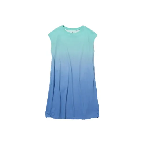 UNIQLO Детское платье цвет травяной зеленый