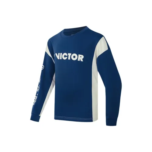 Victor T Рубашка Sea GOD Синий для детей 3-7 лет