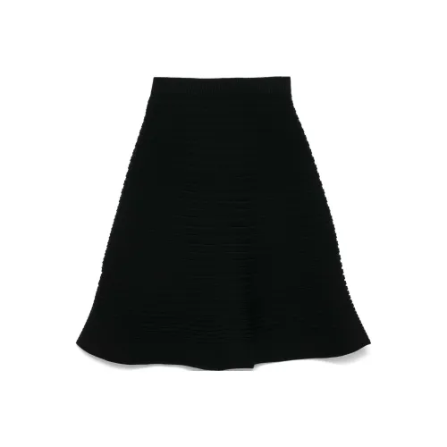 PLEATS PLEASE ISSEY MIYAKE FW24 Повседневная длинная юбка женская черная