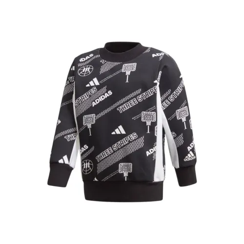 Adidas Толстовка Черный для детей 3-7 лет