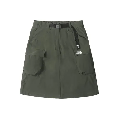 The North Face Серо-коричневый Зеленый Женские Короткие Юбки Карго