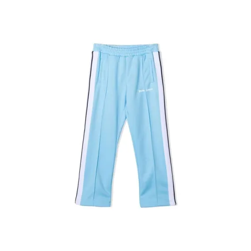 PALM ANGELS Синие Kids Вязаные Тренировочные Брюки