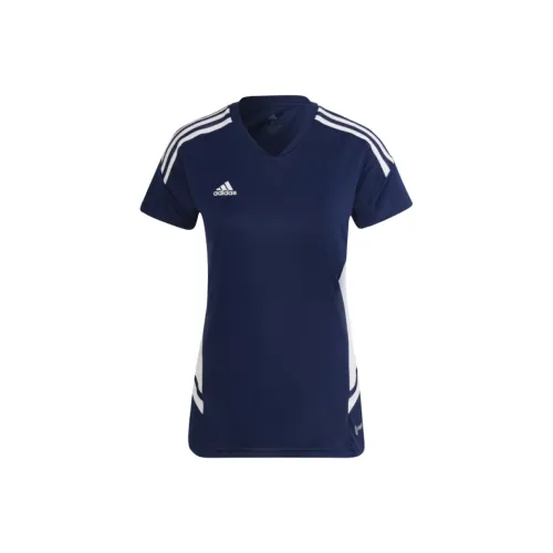 Adidas CONDIVO 22 Футбол Джерси Женские Морской Синий