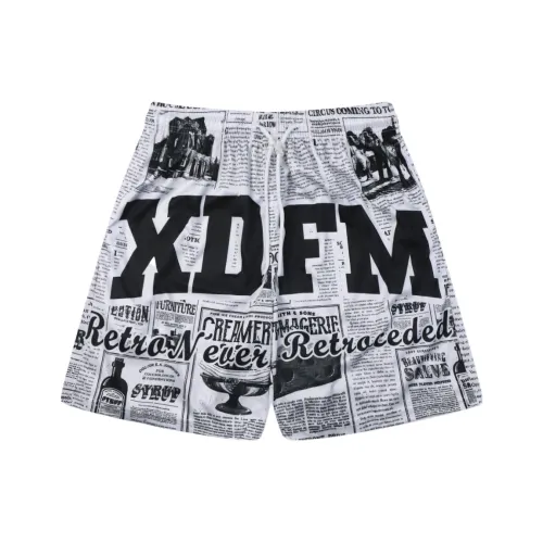 XDFM 8026 White Женские баскетбольные шорты