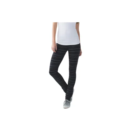 lululemon Skinny Groove Спортивные брюки Женские Синий Черный