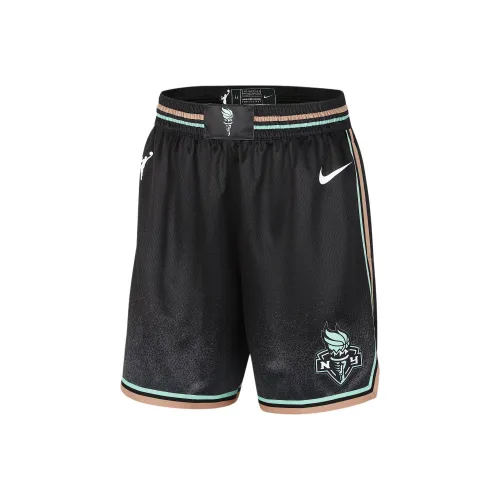 nike New York LibertyDri Форма Баскетбольные шорты Женские Черный Белый
