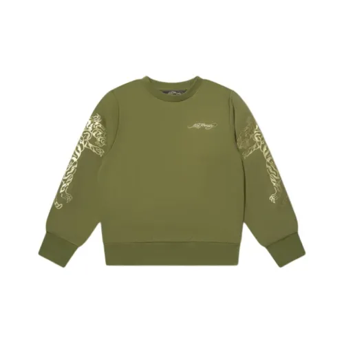 Ed Hardy Свитшот Зеленый Детский