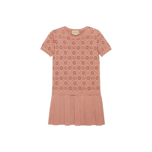 GUCCI Детское платье цвет глубокий розовый