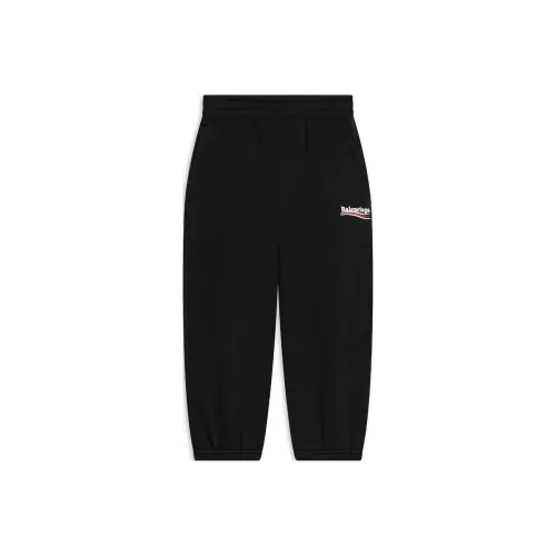 Детские Balenciaga Вязаные Спортивные Штаны FW22 Черные