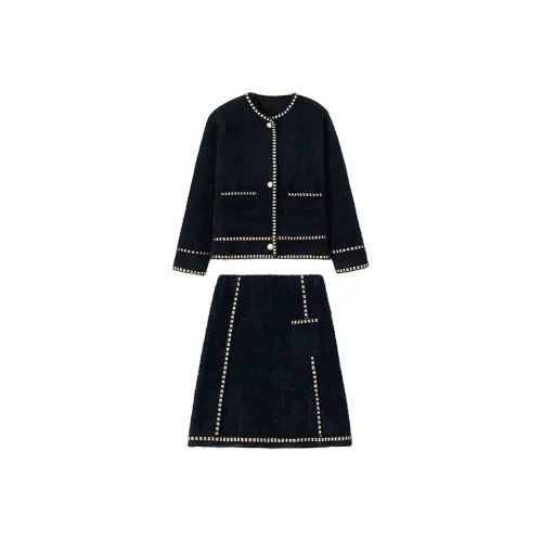 RED DRAGONFLY Комплект с юбкой Женские Черный