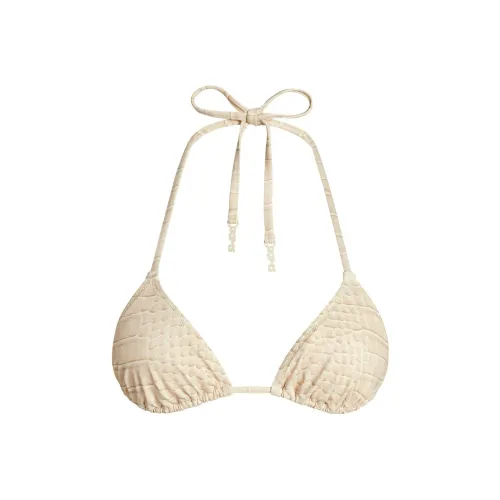 Skims Swimsuit Collection Egret Крокодил Принт/Белая Цапля Крокодил Принт Женские Бикини