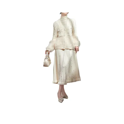 DESIGNER UNCLE Повседневный Длинный Юбка Женская Белая