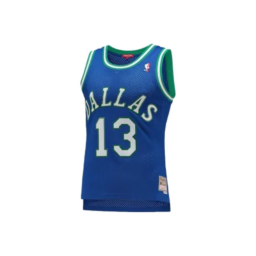 NBA x MITCHELL NESS Dallas Cowboys Баскетбольная Джерси Женская Синяя