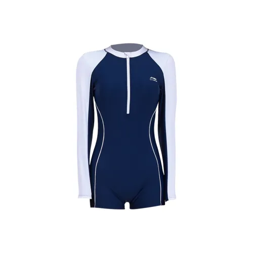 Подкладка One Piece Купальник Женский Синий Белый