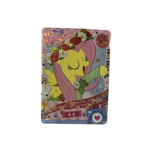 KAYOU Веселье Shadow Четыре предмета Черная спинка CR Пинки пай Нежный Редкость Фиолетовый Радость Yuyi IP Аниме Карточки 1 шт