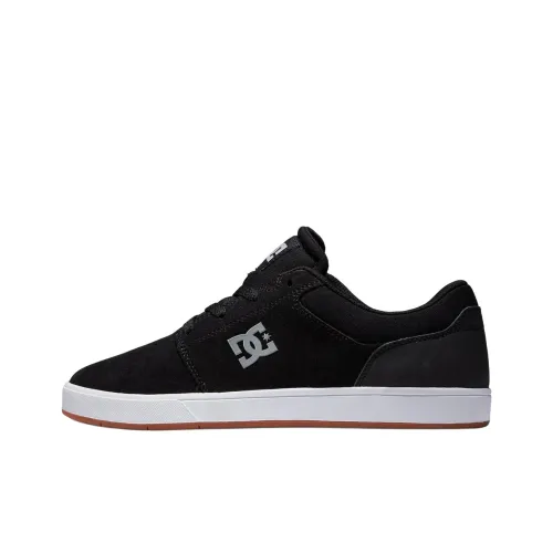 DC Shoes Crisis Устойчивые к истиранию Низкие Кроссовки для скейтбординга Мужские Черные