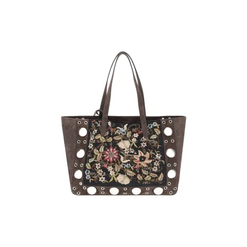 Valentino Телячья кожа Тоут Сумка Сумка для покупок Сумка на плечо Женская Многоцветная