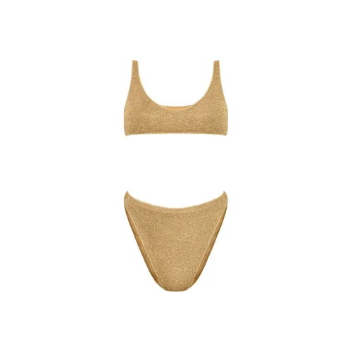 Oséree SS24 Бикини Женские Золото