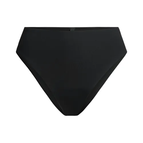 SKIMS SS25 Фирменный Плавание HIGH WAISTED Бикини Низ Плавки Женские Onyx Onyx