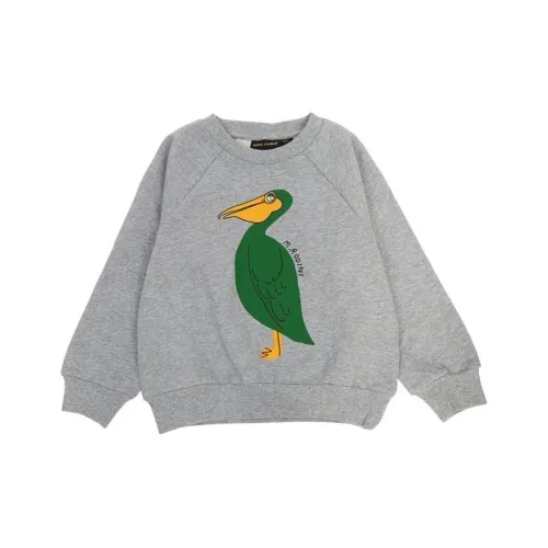 Mini Rodini Свитшот Gray Infant и Toddler