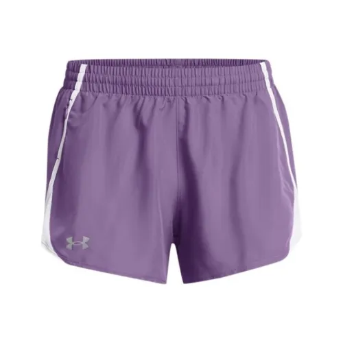 Under Armour Mileage Винтаж Фиолетовый Женские Спортивные Шорты