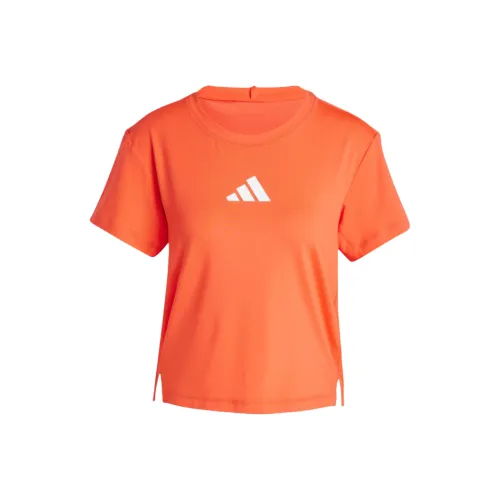 Adidas Апельсин Женская одежда для фитнеса