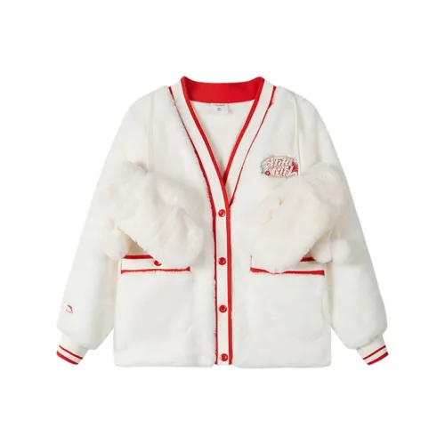 Antakids Бархат Feel Куртка Ванильный Белый Детский