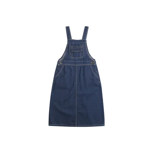 Pure and Good Детское платье цвет джинсовый синий