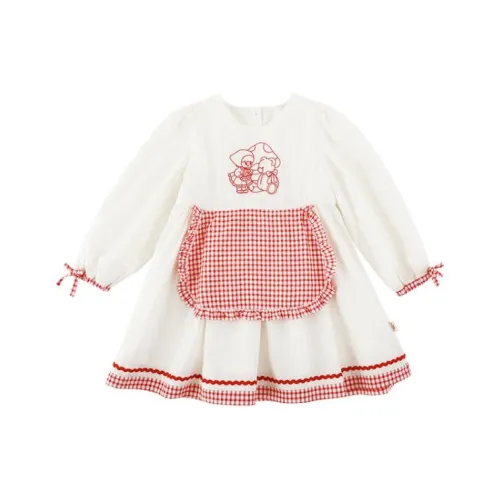 YOEHYAUL Детское платье цвет экрю