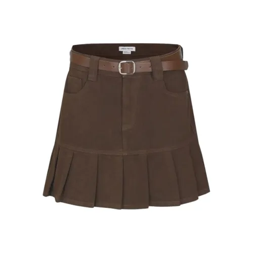 URBAN REVIVO Повседневные короткие юбки Женские Хаки
