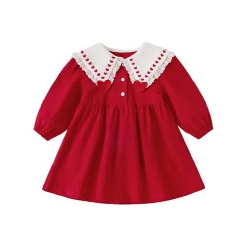 JELLYBABY Детское платье цвет красный