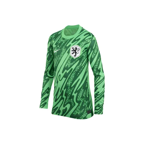 nike T-рубашка Dri Fit Spark Зеленый Pine Зеленый Белый Подростки