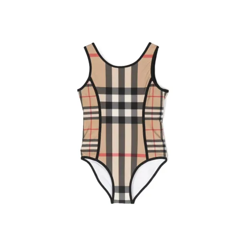 Burberry Архивный бежевый Kids Купальники