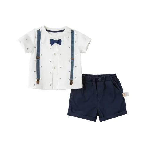 DAVE BELLA Костюм для малышей и детей дошкольного возраста белая основа с принтом для малышей