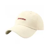 AWESOME Вышивка Бейсболка Бежево-Желтая