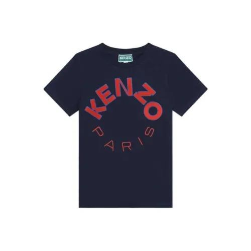 KENZO Темно-синие Kids T-рубашки